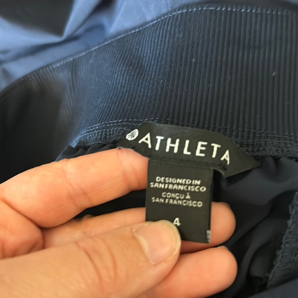 Athleta brooklyn ankle pant in navy - Picture 3 of 5